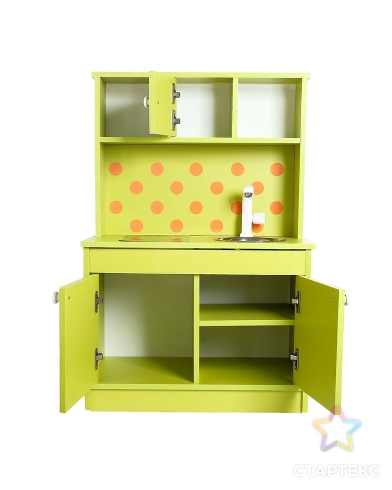 Игровая мебель «Кухонный гарнитур Тигрёнок», цвет зелёный арт. СМЛ-65526-1-СМЛ0004182387 5