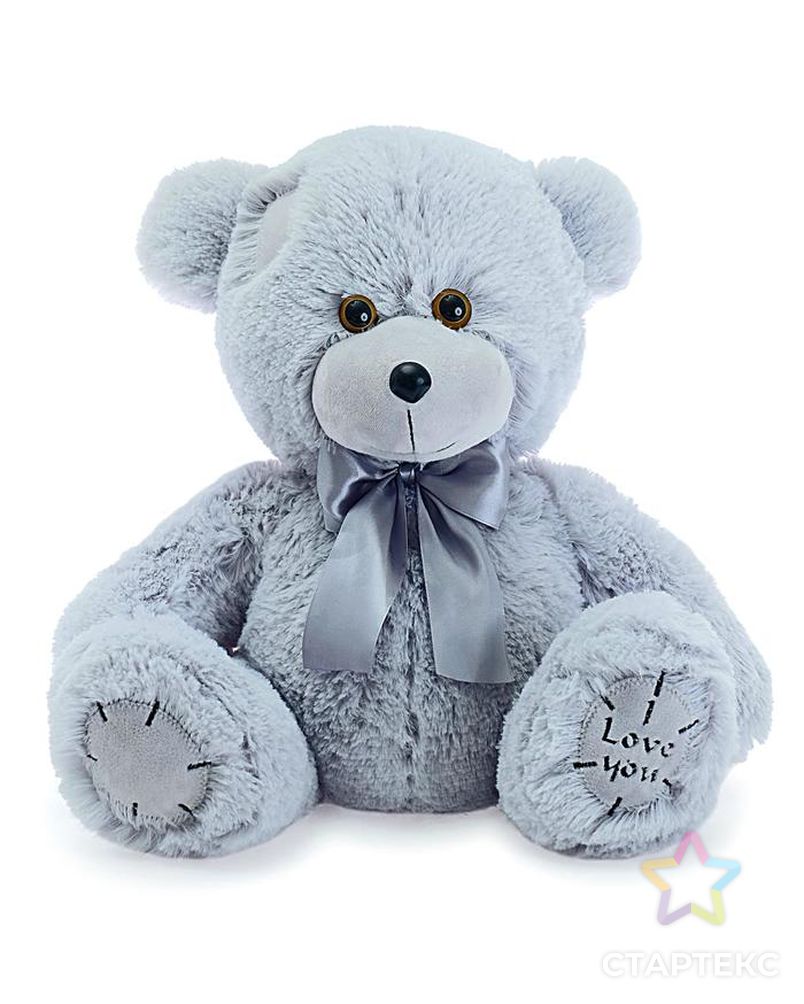 Мягкая игрушка «Медведь Тед», 50 см, цвет пепельный арт. СМЛ-65774-1-СМЛ0004196100 1