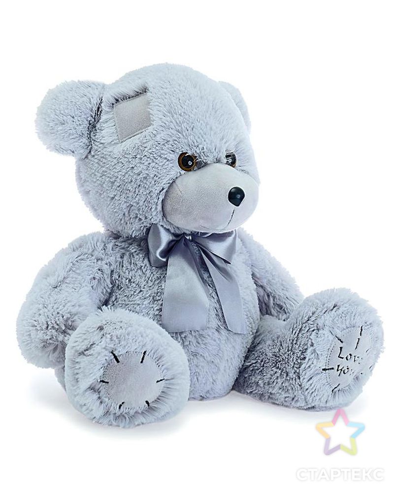 Мягкая игрушка «Медведь Тед», 50 см, цвет пепельный арт. СМЛ-65774-1-СМЛ0004196100 3