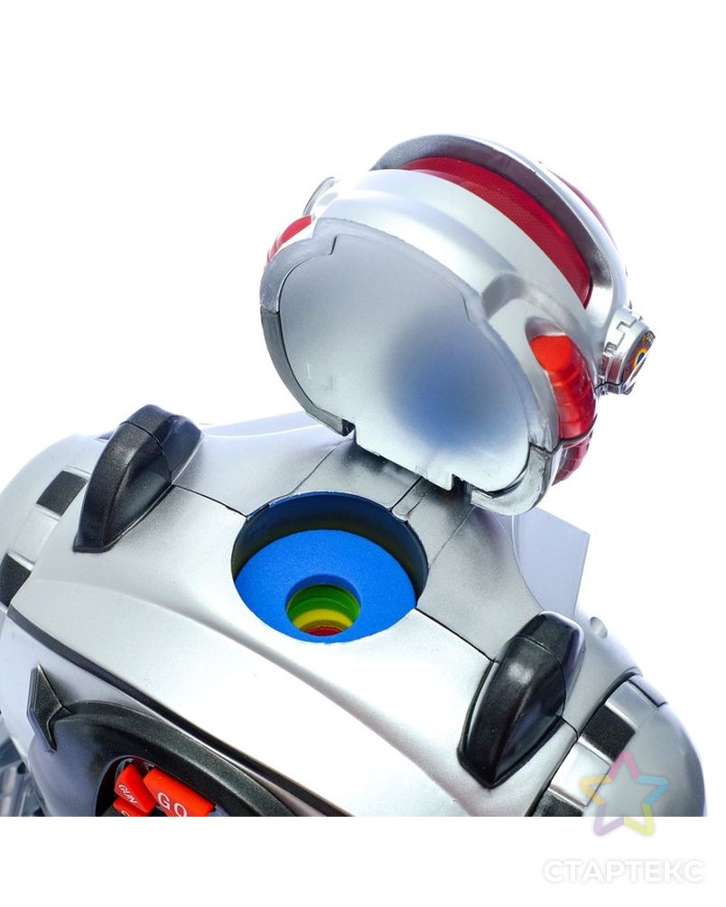 Робот радиоуправляемый «Космический боец», световые и звуковые эффекты, стреляет дисками арт. СМЛ-117798-1-СМЛ0000421341 4
