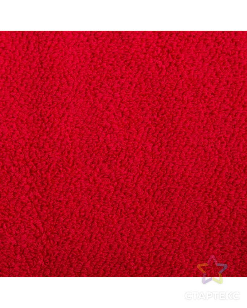Полотенце махровое "Этель" Терри 70*140 см красный, 100% хлопок, 430 г/м2 арт. СМЛ-31272-1-СМЛ4236961 2