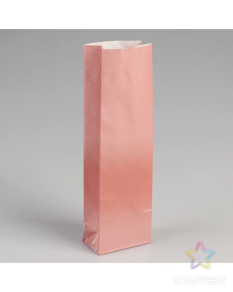Пакет бумажный фасовочный "Сакура", матовый, 7 х 4 х 21 см арт. СМЛ-66402-1-СМЛ0004251118 1