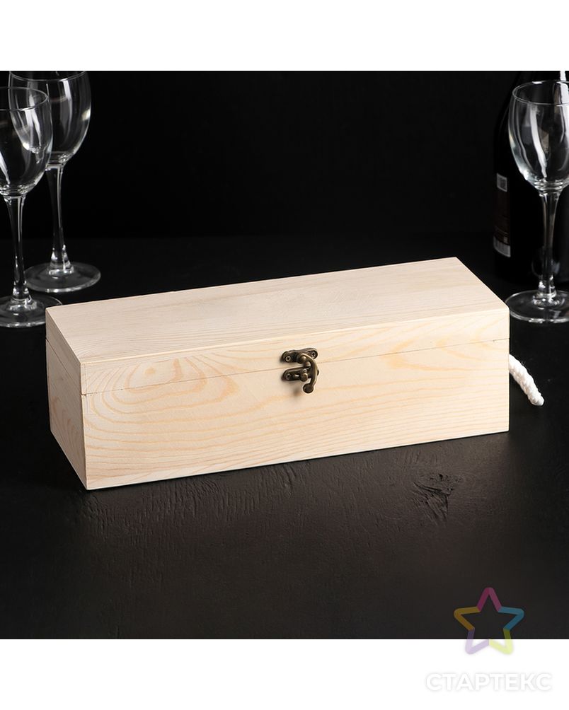 Ящик для вина 32×11×10 см "Мальбек" арт. СМЛ-105752-1-СМЛ0004272842 4