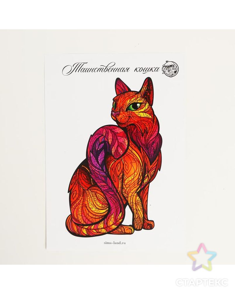 Пазлы «Таинственная кошка» арт. СМЛ-93289-1-СМЛ0004276177 2