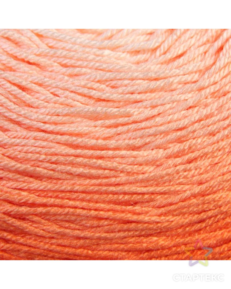 Пряжа "Diva Ombre Batik" 100% микрофибра 250гр/875м (7413  оранжевый) арт. СМЛ-32903-1-СМЛ4278465