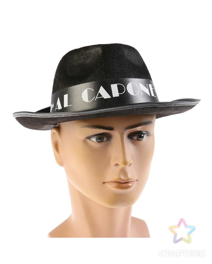 Карнавальная шляпа «Алькапоне» арт. СМЛ-71221-1-СМЛ0004290331 2