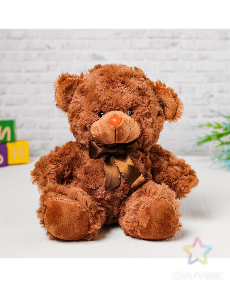 Мягкая игрушка «Медведь», цвет бежевый арт. СМЛ-99366-2-СМЛ0004302041 1