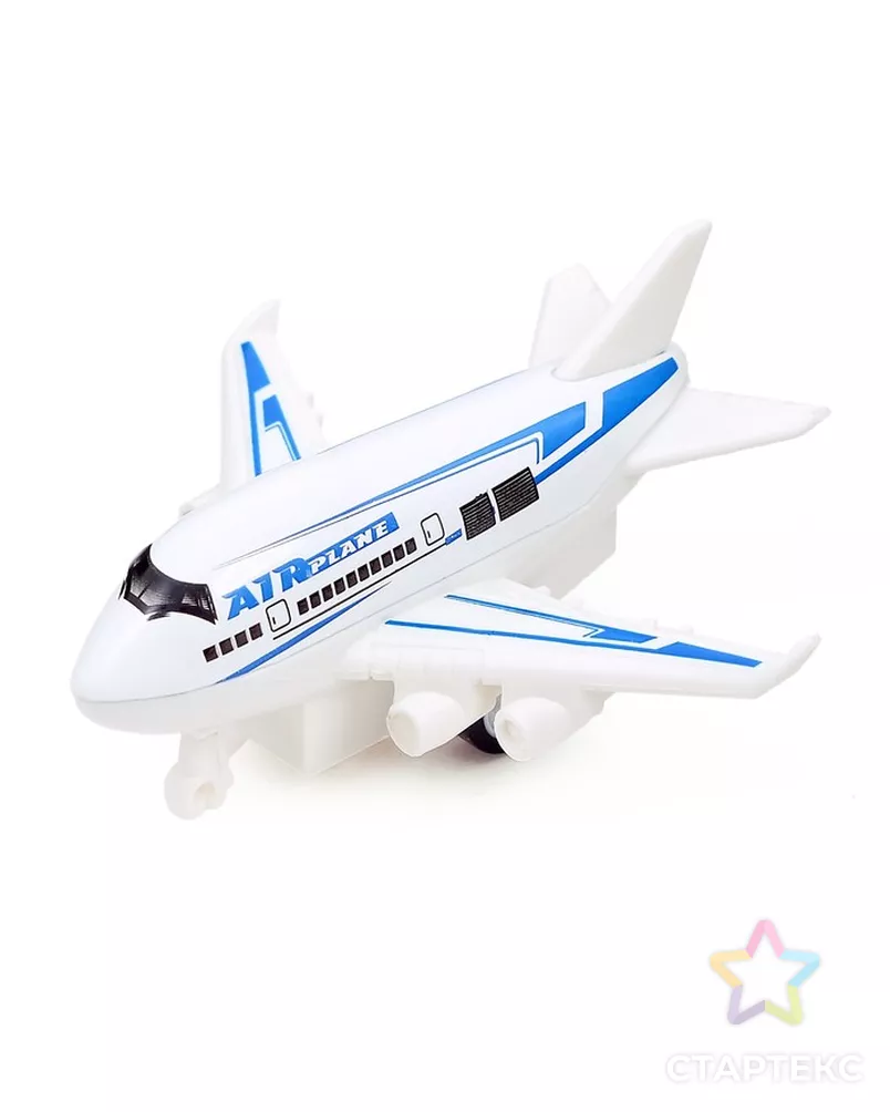 Самолёт металлический «Лайнер», инерционный, МИКС арт. СМЛ-101901-1-СМЛ0004321428 - рис. 5