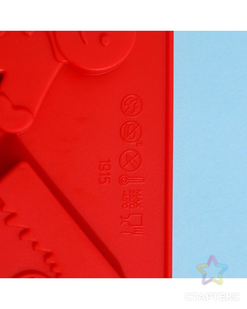 Форма для леденцов Доляна «Дом для имбирного пряника», 31×9 см, 4 ячейки, цвет МИКС арт. СМЛ-212686-1-СМЛ0004324201 4