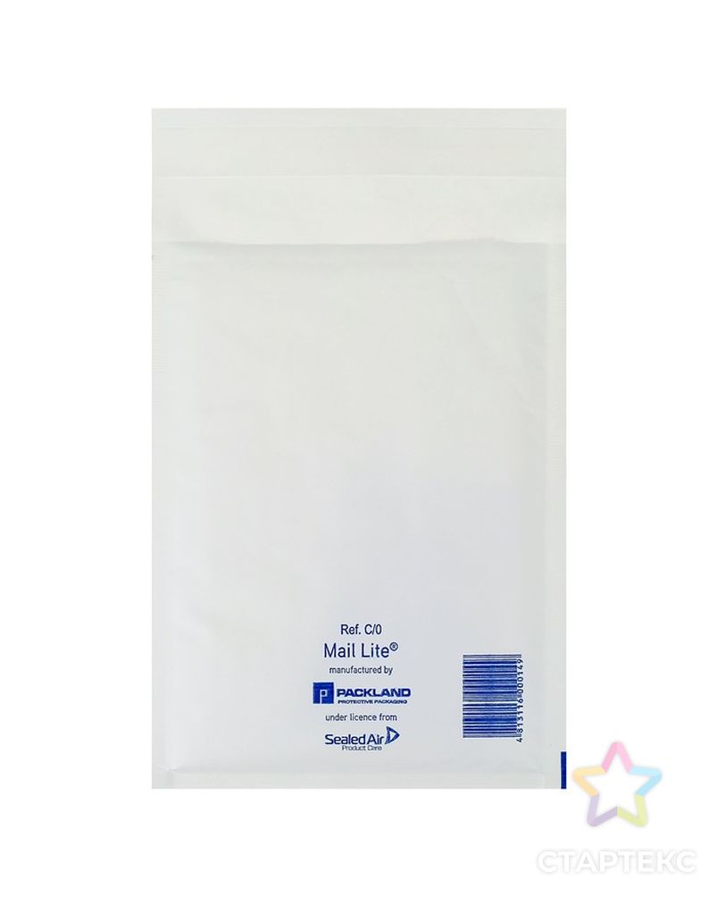 Крафт-конверт с воздушно-пузырьковой плёнкой Mail Lite, 15х21 см, белый арт. СМЛ-67511-1-СМЛ0004324272 1