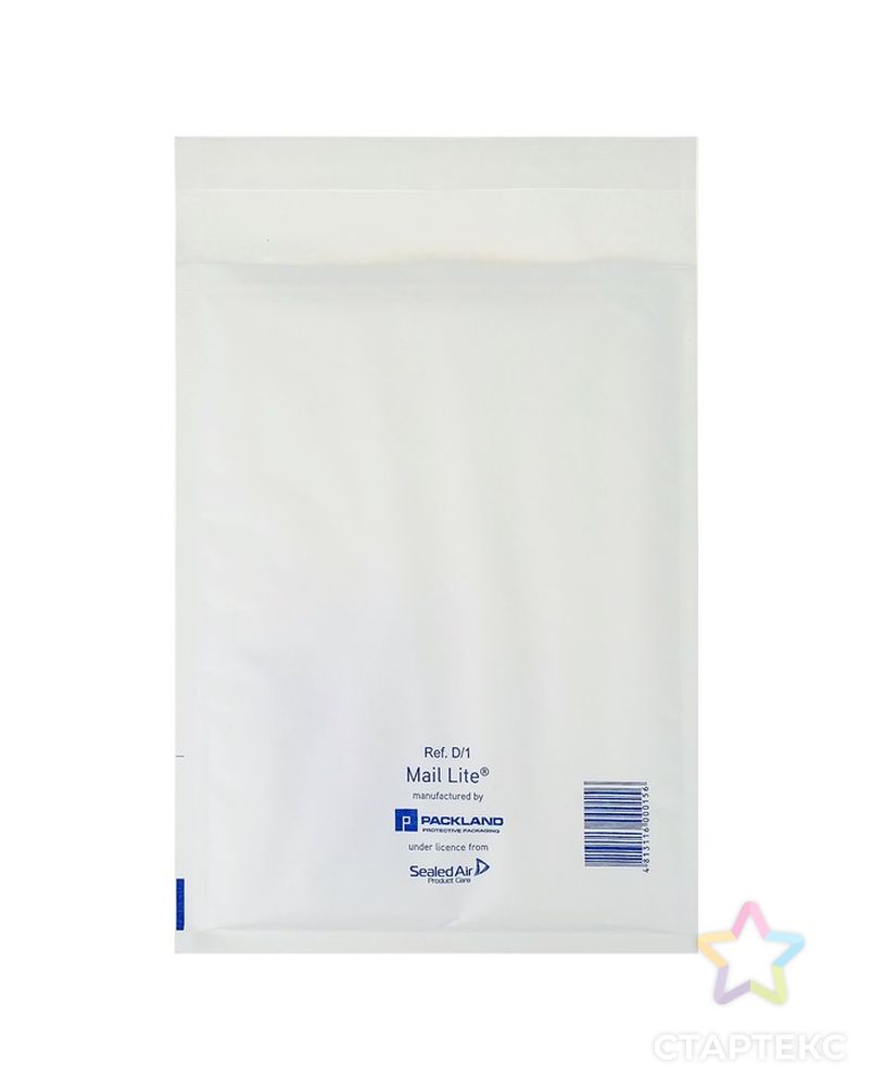Крафт-конверт с воздушно-пузырьковой плёнкой Mail Lite, 18х26 см, белый арт. СМЛ-67513-1-СМЛ0004324274 1