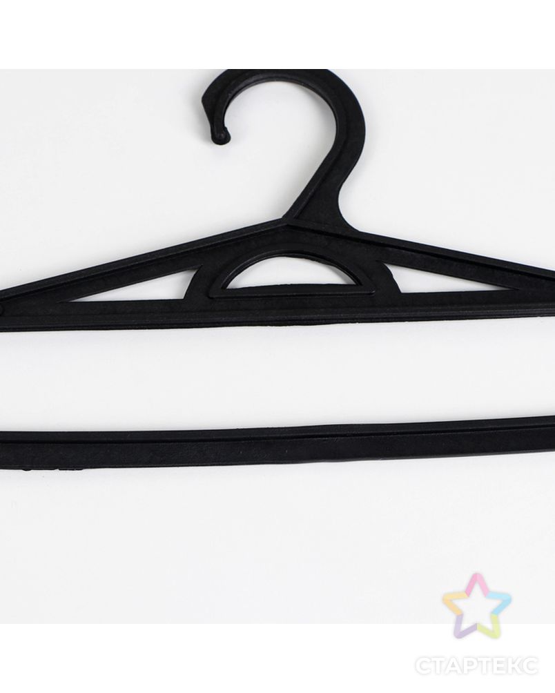 Вешалка-плечики блузочная, размер 50-52, цвет чёрный арт. СМЛ-176266-2-СМЛ0004330146 3