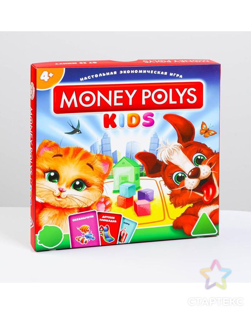 Экономическая игра «MONEY POLYS. Kids», 7+ арт. СМЛ-121294-1-СМЛ0004332668 9