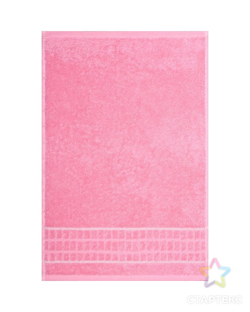 Полотенце махровое Megapolis 70х130 см, 14-1911 розовый, хлопок 100% 390 гр/м2 арт. СМЛ-23175-3-СМЛ0004334494