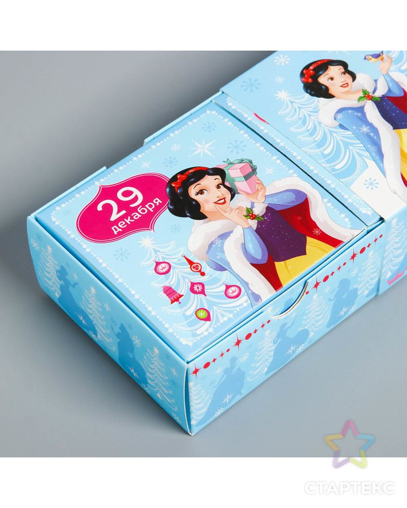 Подарочная коробка «С Новым Годом!», Принцессы, 27,2 х 9,4 х 4,8 см арт. СМЛ-70512-1-СМЛ0004344394 3