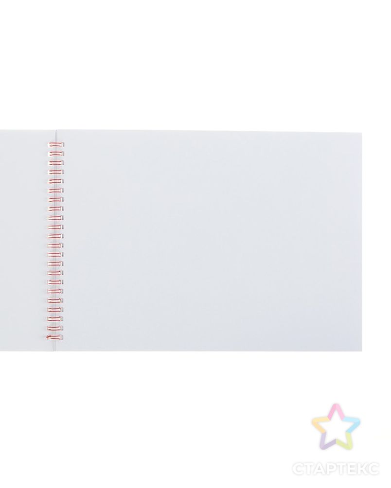 Альбом для рисования А4, 40 листов на гребне Calligrata «Смайл», обложка мелованный картон, блок 100 г/м² арт. СМЛ-189884-1-СМЛ0004353663 3