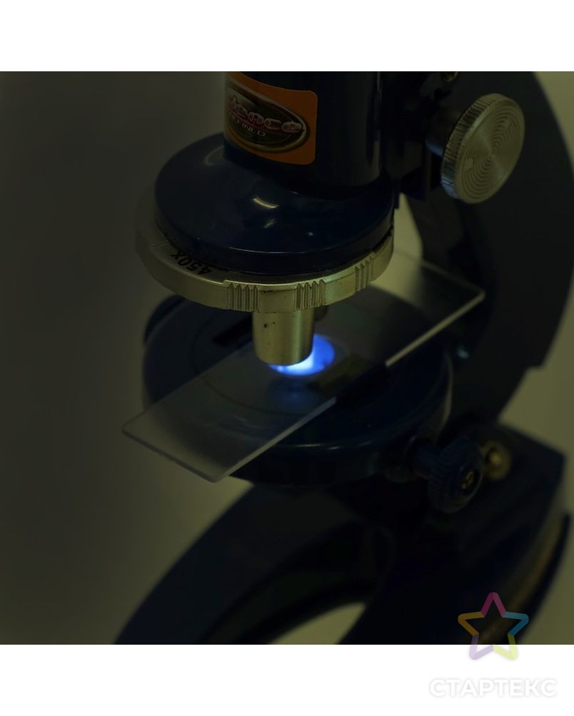 Микроскоп детский «Юный исследователь» 2 в 1 , с подсветкой, сменным дисплеем и аксессуарами арт. СМЛ-69832-1-СМЛ0004361754 6