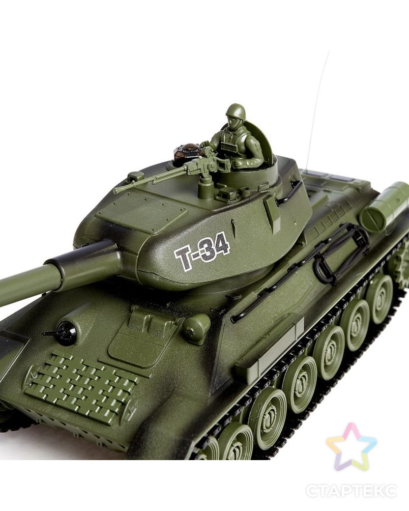 Танковый бой «Великое сражение» на радиоуправлении, 2 танка, световые и звуковые эффекты арт. СМЛ-70002-1-СМЛ0004370163 4