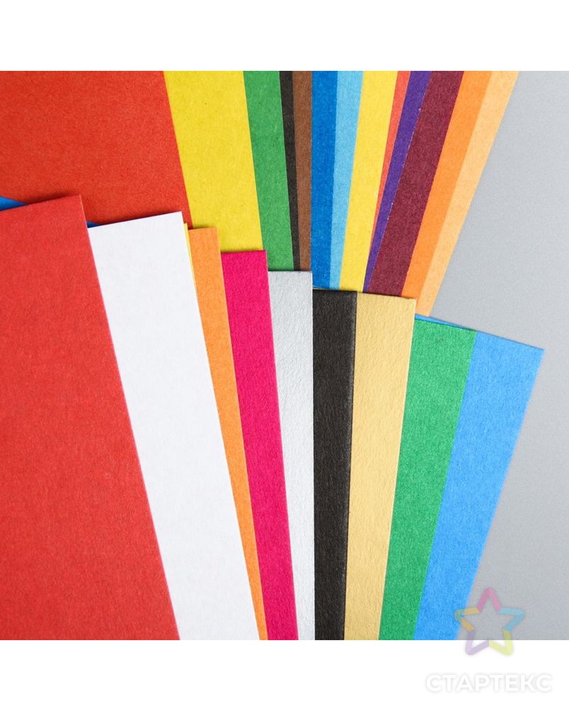 Набор: цветной картон А5, 10 листов + цветная двусторонняя бумага А5, 16 листов, Маша и Медведь арт. СМЛ-205461-1-СМЛ0004377991 3
