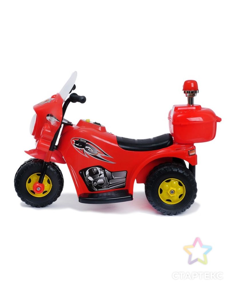 Электромобиль «Мотоцикл шерифа», цвет белый арт. СМЛ-98595-3-СМЛ0004378619 2