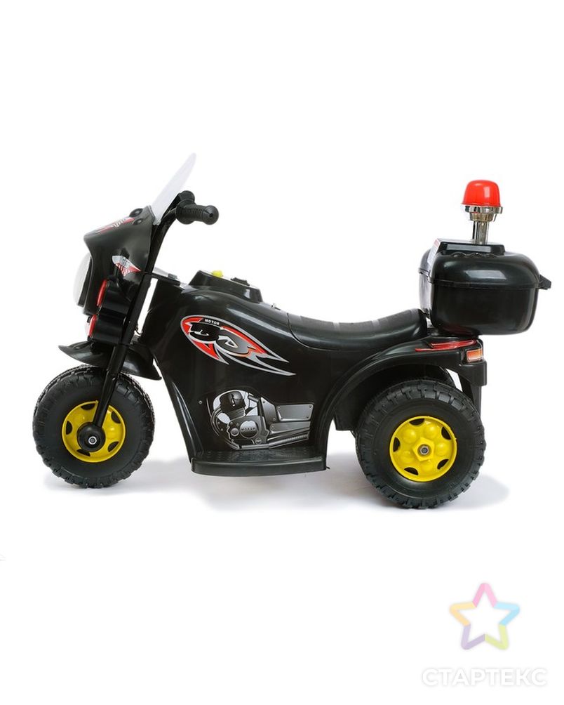 Электромобиль «Мотоцикл шерифа», цвет белый арт. СМЛ-98595-2-СМЛ0004378620 2