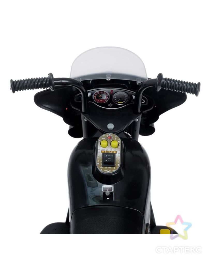 Электромобиль «Мотоцикл шерифа», цвет белый арт. СМЛ-98595-2-СМЛ0004378620 6