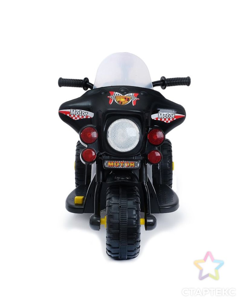 Электромобиль «Мотоцикл шерифа», цвет белый арт. СМЛ-98595-2-СМЛ0004378620 7