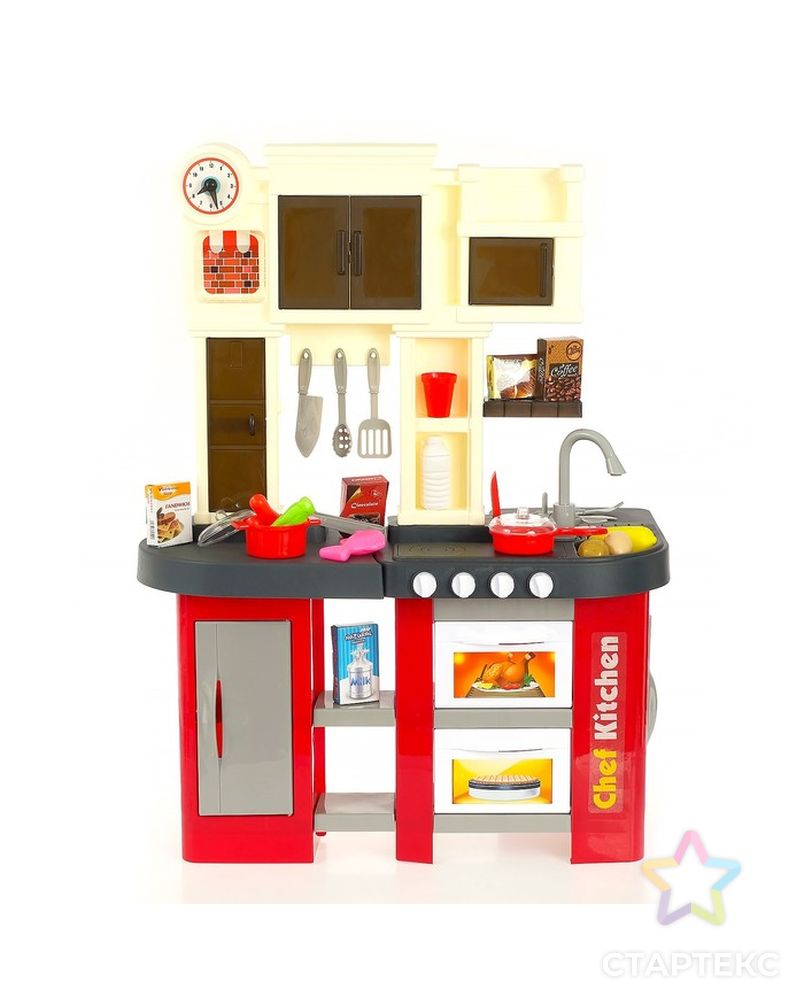 Игровой модуль кухня «Талантливый повар», со световыми и звуковыми эффектами арт. СМЛ-106635-1-СМЛ0004387502