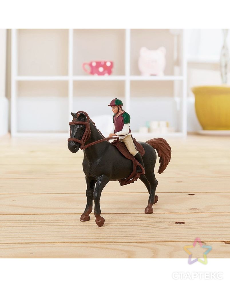 Набор игровой лошадка с куклой, с аксессуарами арт. СМЛ-133053-1-СМЛ0004387966 2