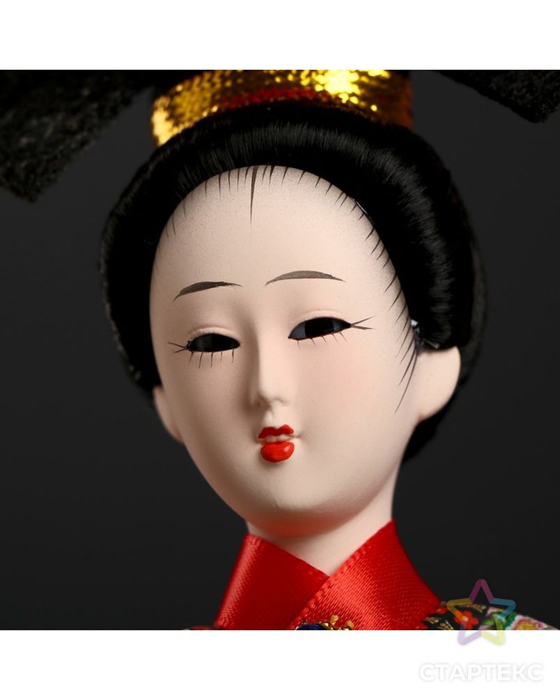 Кукла коллекционная "Китаянка в национ. платье с китайским фонариком" МИКС 32х12,5х12,5 см арт. СМЛ-71729-1-СМЛ0004390902 5