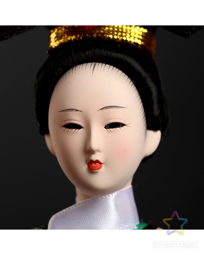 Кукла коллекционная "Китаянка в национальном платье" 32х12,5х12,5 см арт. СМЛ-71730-1-СМЛ0004390904 5