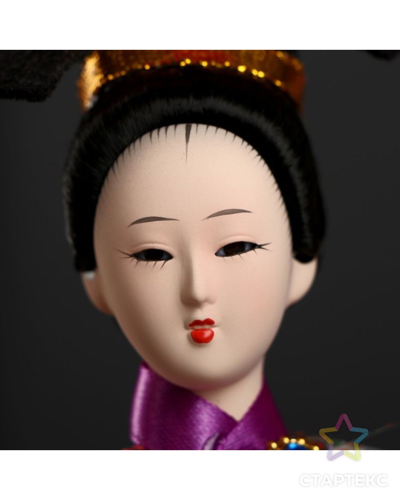 Кукла коллекционная "Китаянка в национ. платье с письменами" МИКС 32х12,5х12,5 см арт. СМЛ-121275-1-СМЛ0004390906 5