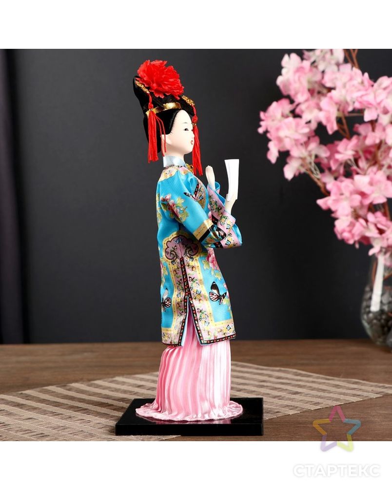 Кукла коллекционная "Китаянка в национальном платье с письмом" 32х12,5х12,5 см арт. СМЛ-147540-1-СМЛ0004390909 2