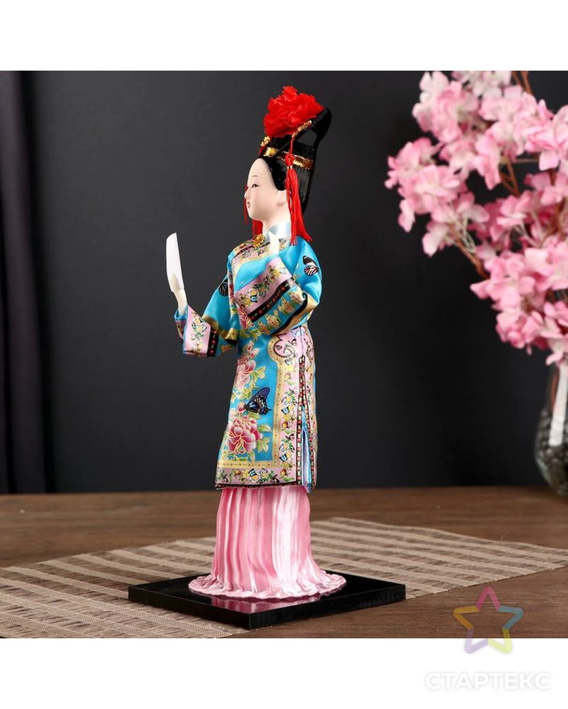 Кукла коллекционная "Китаянка в национальном платье с письмом" 32х12,5х12,5 см арт. СМЛ-147540-1-СМЛ0004390909 4