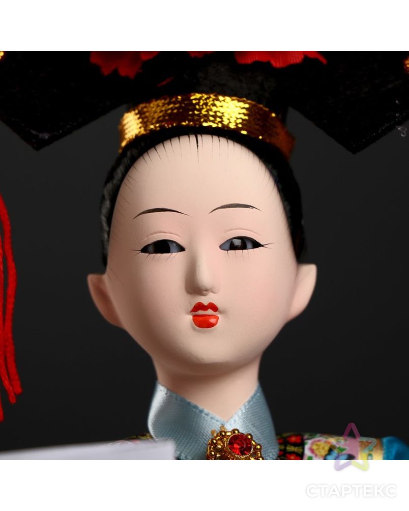 Кукла коллекционная "Китаянка в национальном платье с письмом" 32х12,5х12,5 см арт. СМЛ-147540-1-СМЛ0004390909 5