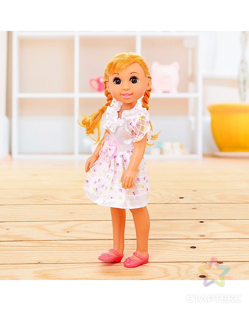 Кукла «Наташа» в платье, со звуком, цвета МИКС арт. СМЛ-71976-1-СМЛ0004404236 1