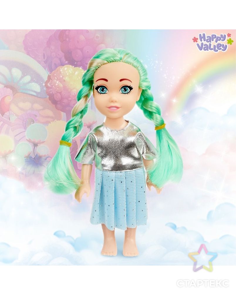 Кукла Lollipop doll цветные волосы, цвета МИКС арт. СМЛ-108466-1-СМЛ0004406618 3