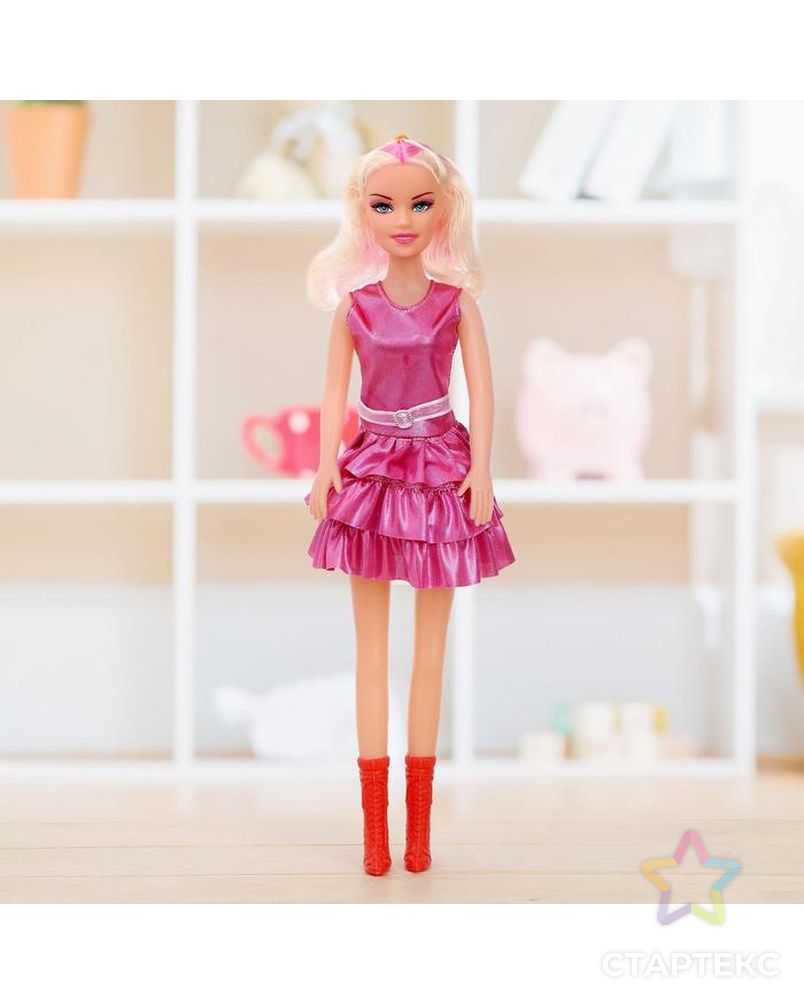 Кукла «Наташа» в платье, высота 41 см, МИКС арт. СМЛ-71977-1-СМЛ0004407674 1