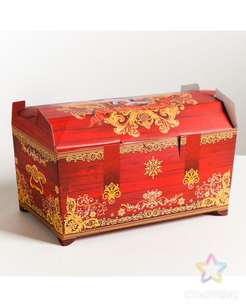Складная коробка «Волшебная коробочка», 25 × 15 × 15 см, вместимость - 1200 гр. арт. СМЛ-70144-1-СМЛ0004411006 1