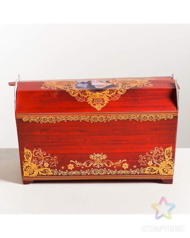 Складная коробка «Волшебная коробочка», 25 × 15 × 15 см, вместимость - 1200 гр. арт. СМЛ-70144-1-СМЛ0004411006 3