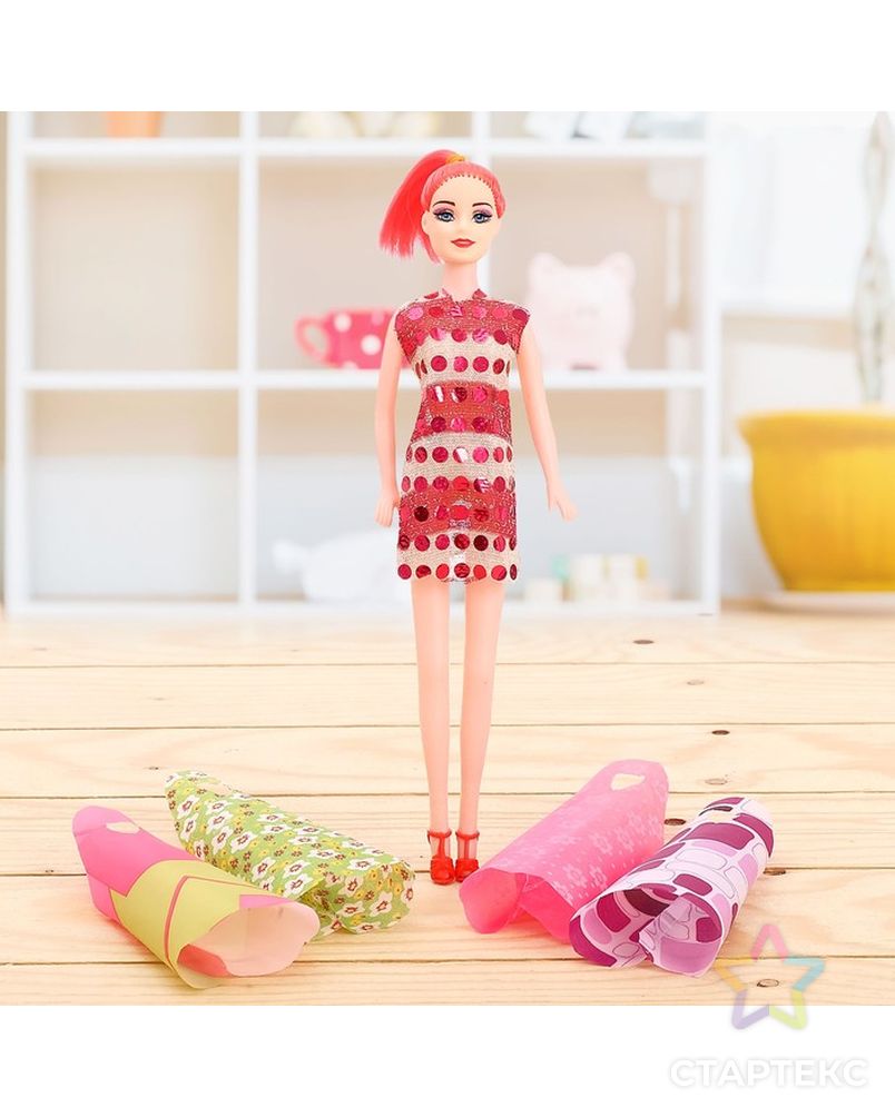 Кукла модель «Оля» с набором платьев, МИКС арт. СМЛ-71768-1-СМЛ0004411788 2