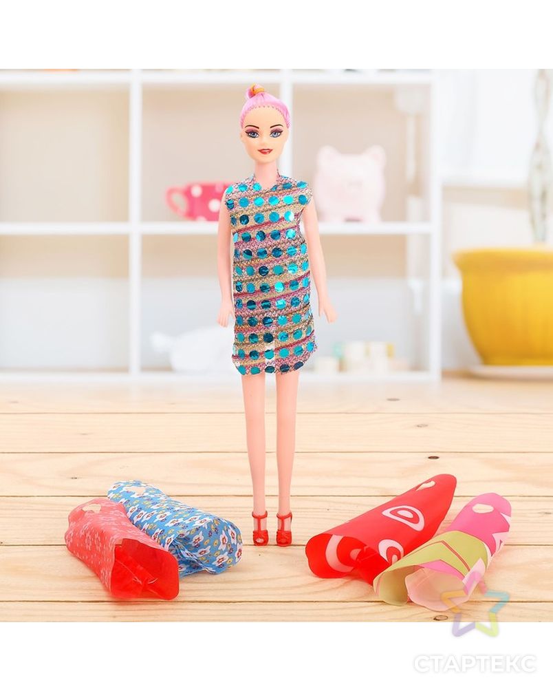 Кукла модель «Оля» с набором платьев, МИКС арт. СМЛ-71768-1-СМЛ0004411788 3