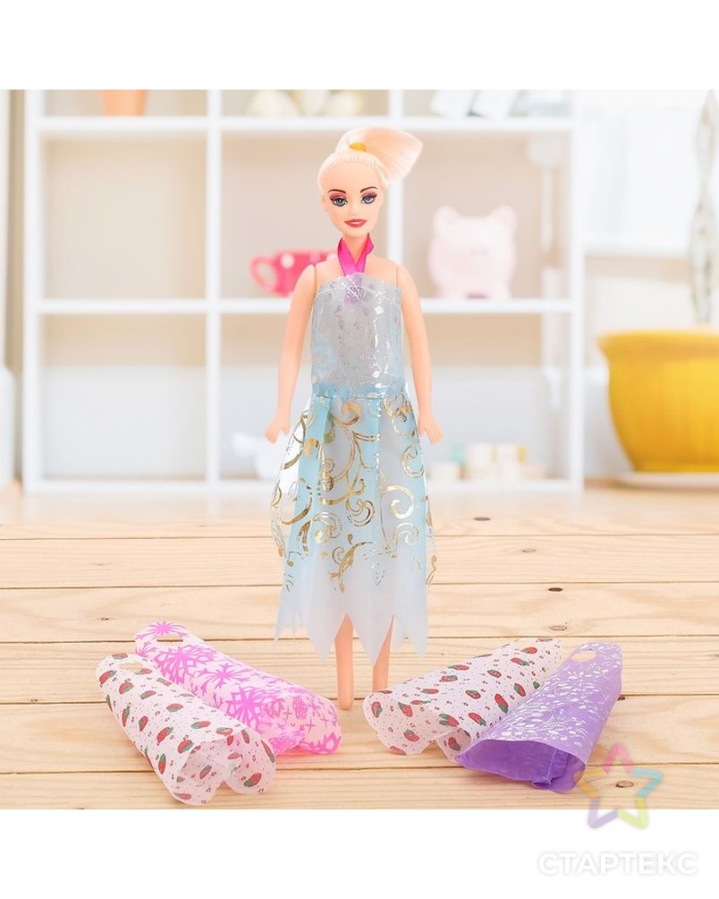 Кукла модель «Лиза» с набором платьев арт. СМЛ-71769-1-СМЛ0004411789 4