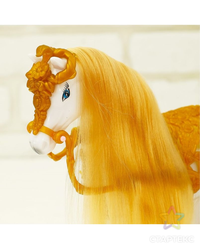 Карета для кукол с куклой, лошадка ходит арт. СМЛ-71871-1-СМЛ0004411827 9