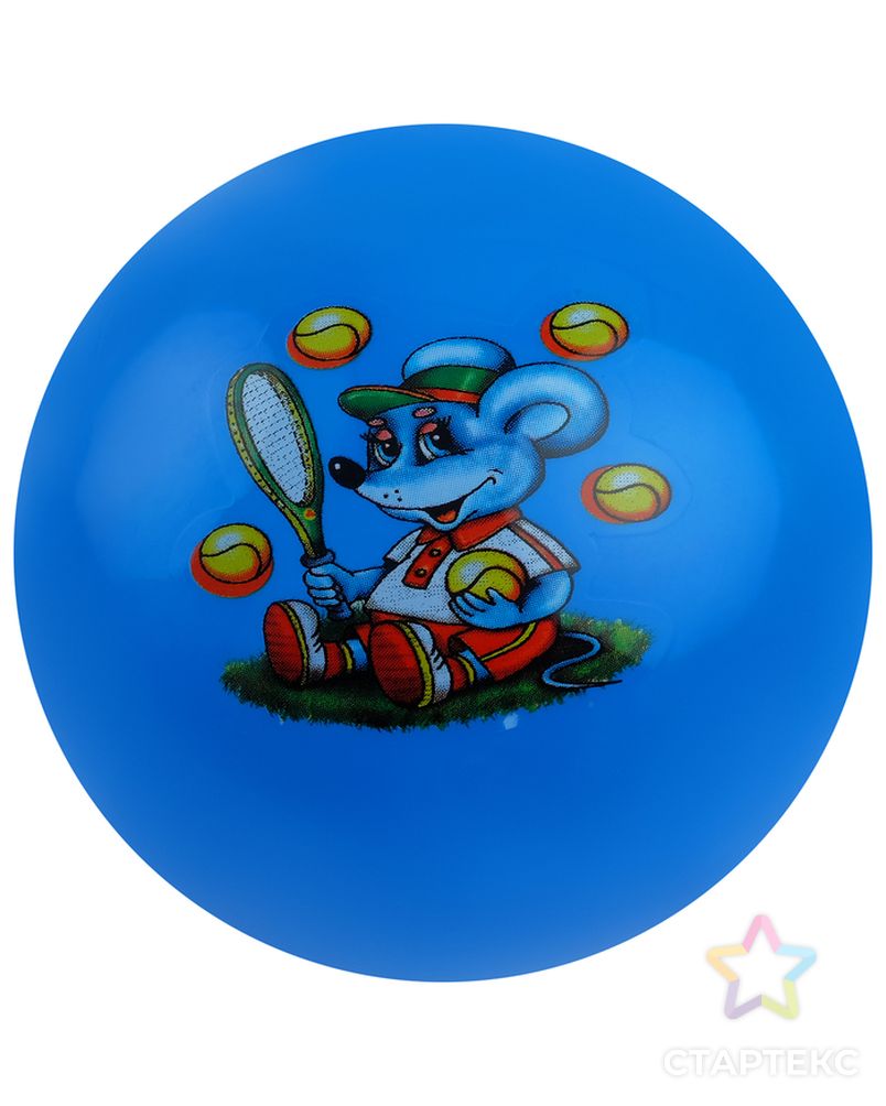 Мяч детский «Животные», d=25 см, 75 г, PVC, цвета МИКС арт. СМЛ-52739-1-СМЛ0000441535 3