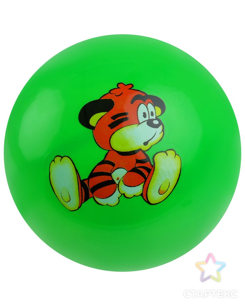 Мяч детский «Животные», d=25 см, 75 г, PVC, цвета МИКС арт. СМЛ-52739-1-СМЛ0000441535 5