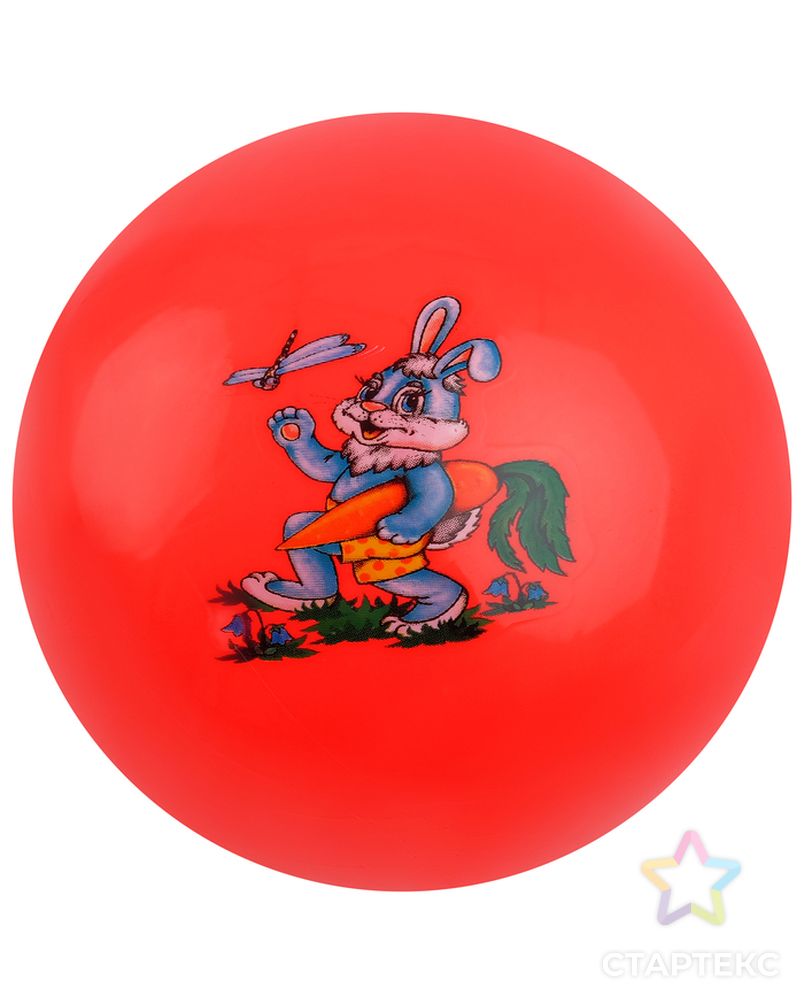 Мяч детский «Животные», d=25 см, 75 г, PVC, цвета МИКС арт. СМЛ-52739-1-СМЛ0000441535 6