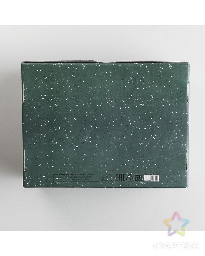 Складная коробка «Зимняя сказка», 22 × 15 × 10 см арт. СМЛ-98451-2-СМЛ0004429450 5