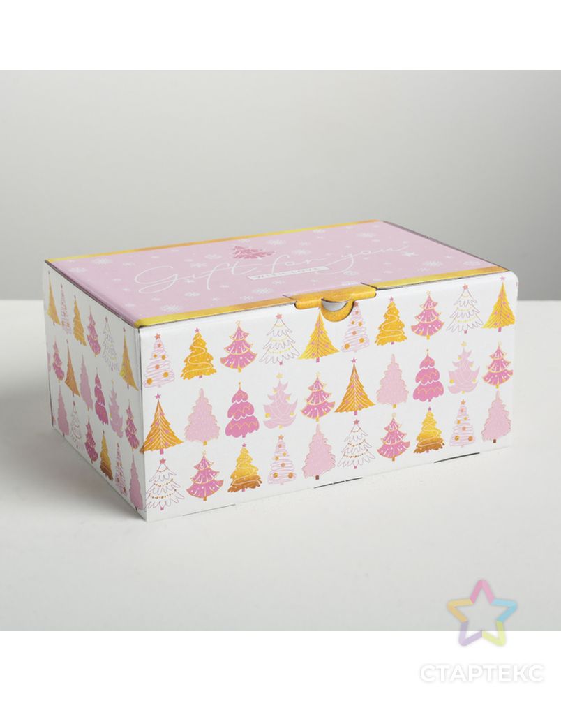 Коробка складная «Пусть зима приносит радость», 30.7 × 22 × 9.5 см арт. СМЛ-98454-2-СМЛ0004429455 2