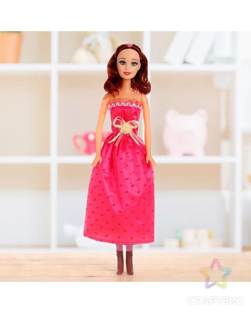 Кукла «Таня» со звуком, в платье, высота 54 см, цвета МИКС арт. СМЛ-73374-1-СМЛ0004437983 2